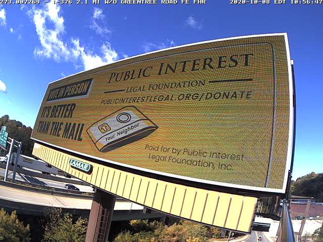 PILF National Billboard Campaign: Avoid Mail Voting