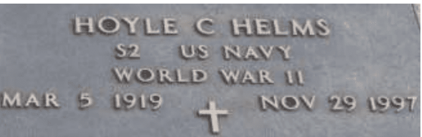 Hoyle Helms_NC Dead Registrant